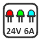 Sterowanie diodami RGB o napięciu do 24V i poborze prądu do 6A