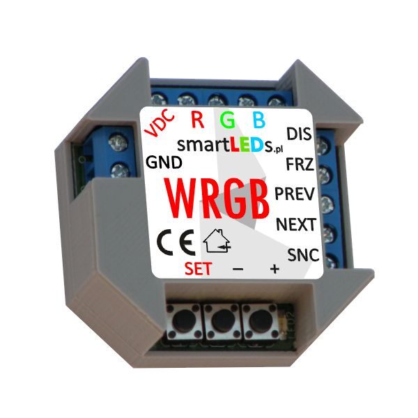 Inteligentny sterownik RGB płynnej zmiany kolorów - smartLEDs WRGB