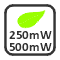 Pobór mocy 250mW (przekaźnik wyłączony)/500mW (przekaźnik włączony