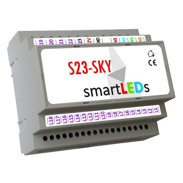 Sterownik LED smartLEDs S23-SKY Gwiezdne Niebo seria ANIMA Gwieździste niebo z diodami LED